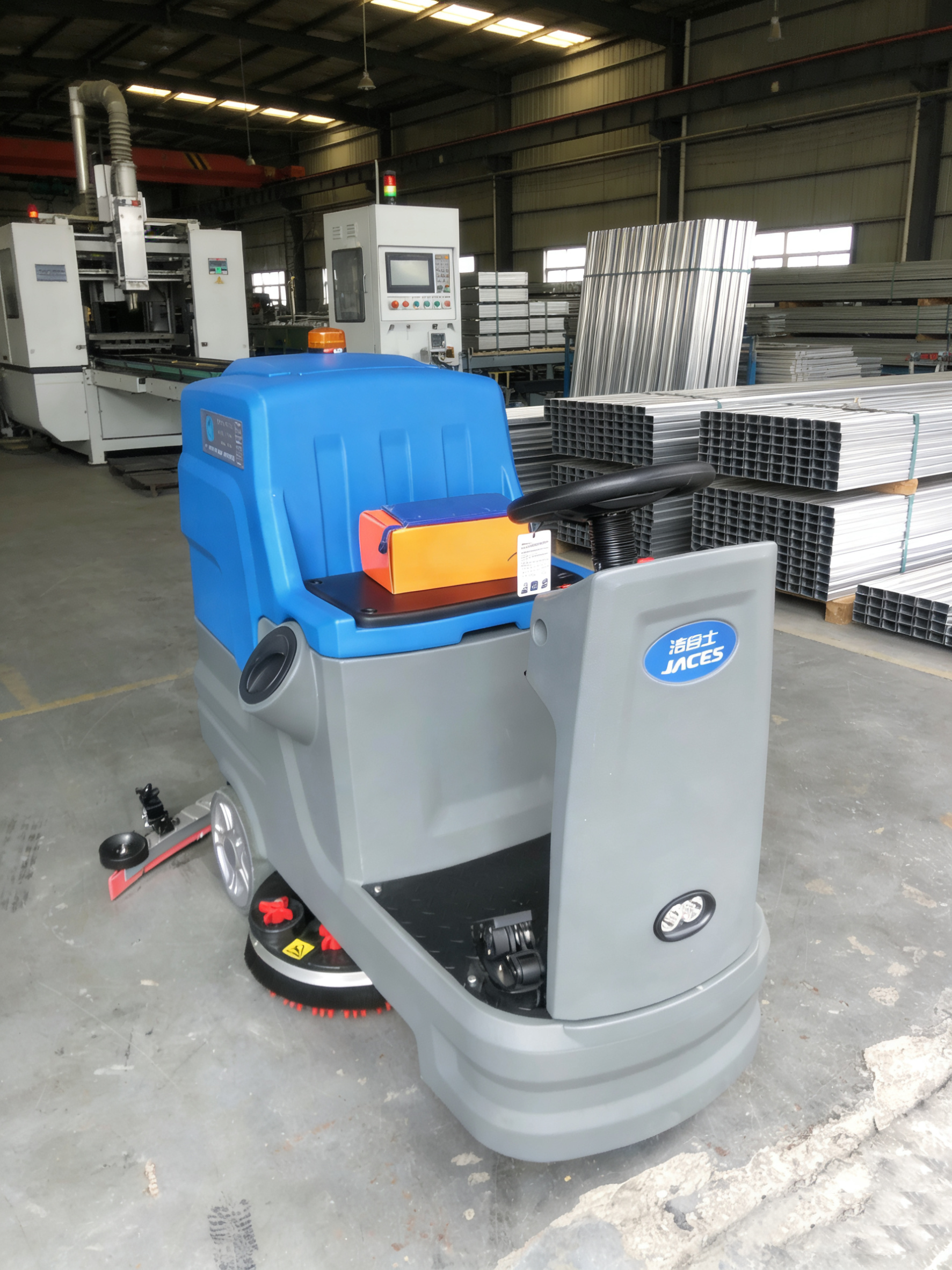 鋁合金工廠洗地機(jī),潔臣士洗地機(jī)